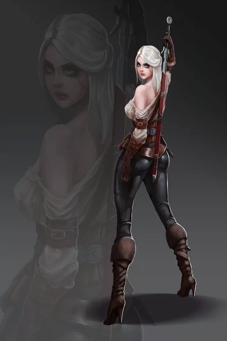 Rule 34 the witcher. Ведьмак цири арт. цири ведьмак 3 арт. the witcher 3 цири. цири арт 18.