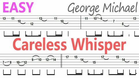 Careless whisper на гитаре