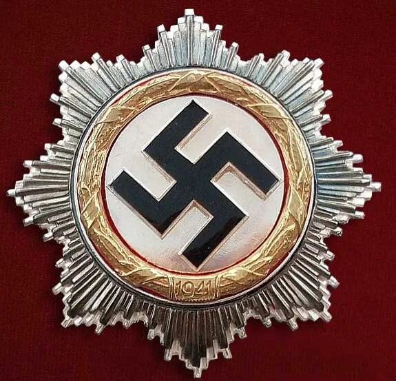 Немецкий крест 1941. Орден вермахта "немецкий крест в золоте". Орден железного Креста третьего рейха. Немецкий фашистский крест.