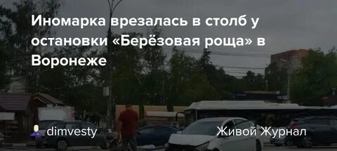 Автобус березовая роща воронеж
