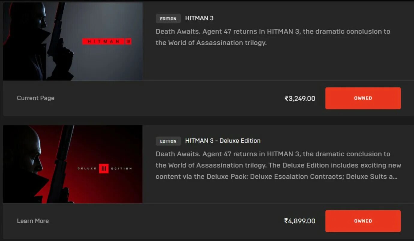 IOI Hitman. Epic games Hitman 3 ключ. Хитман 2 цена в стиме. Hitman DLT 2 характеристики.