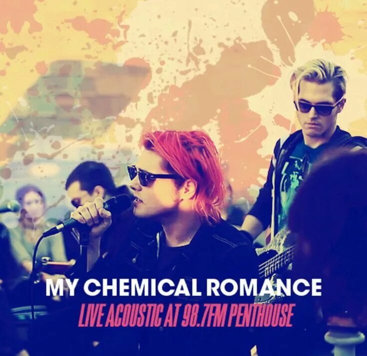 My Chemical Romance. Live Acoustic at 98.7fm Penthouse. My Chemical Romance - Live Acoustic at 98.7fm Penthouse. Май Кемикал романс. My chemical romance last