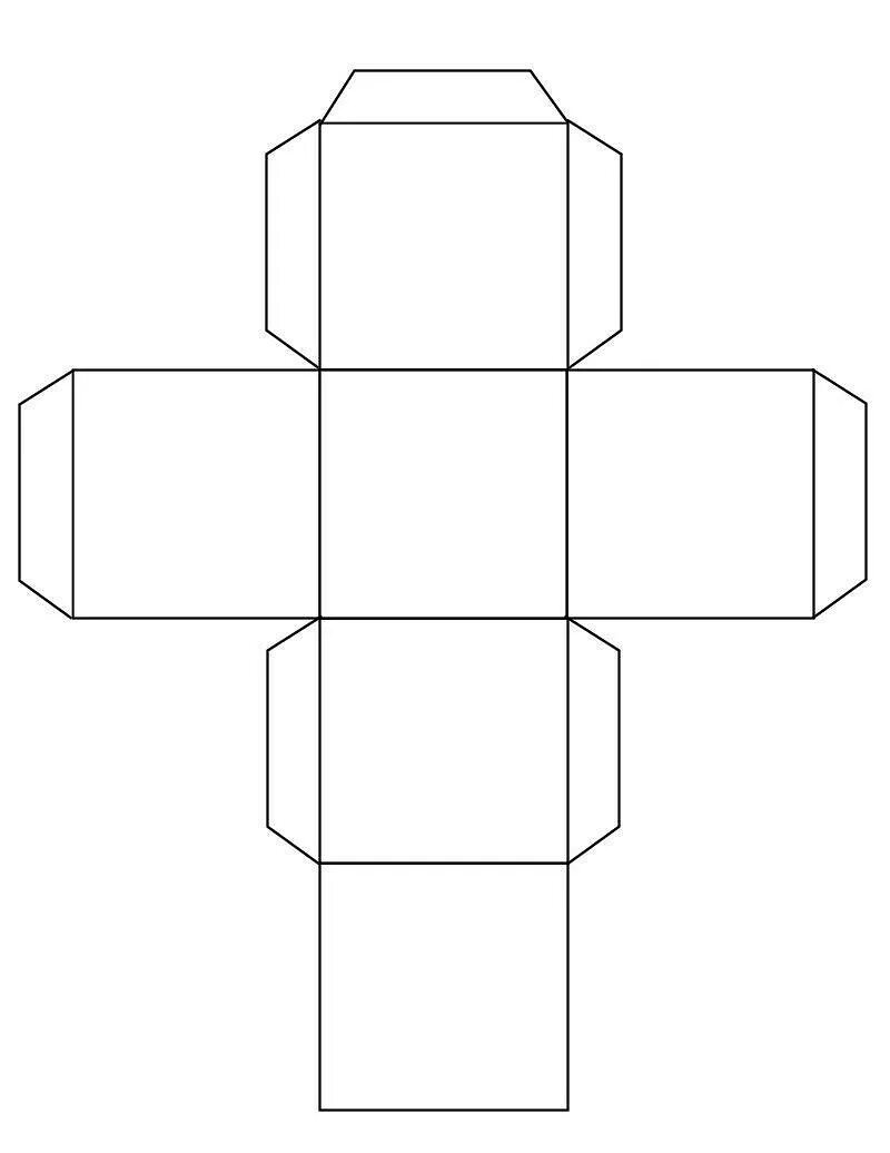 Куб гексаэдр развертка. Развертка гексаэдра Куба. Развёртки многогранников для склеивания куб. Развертка многогранника Куба.