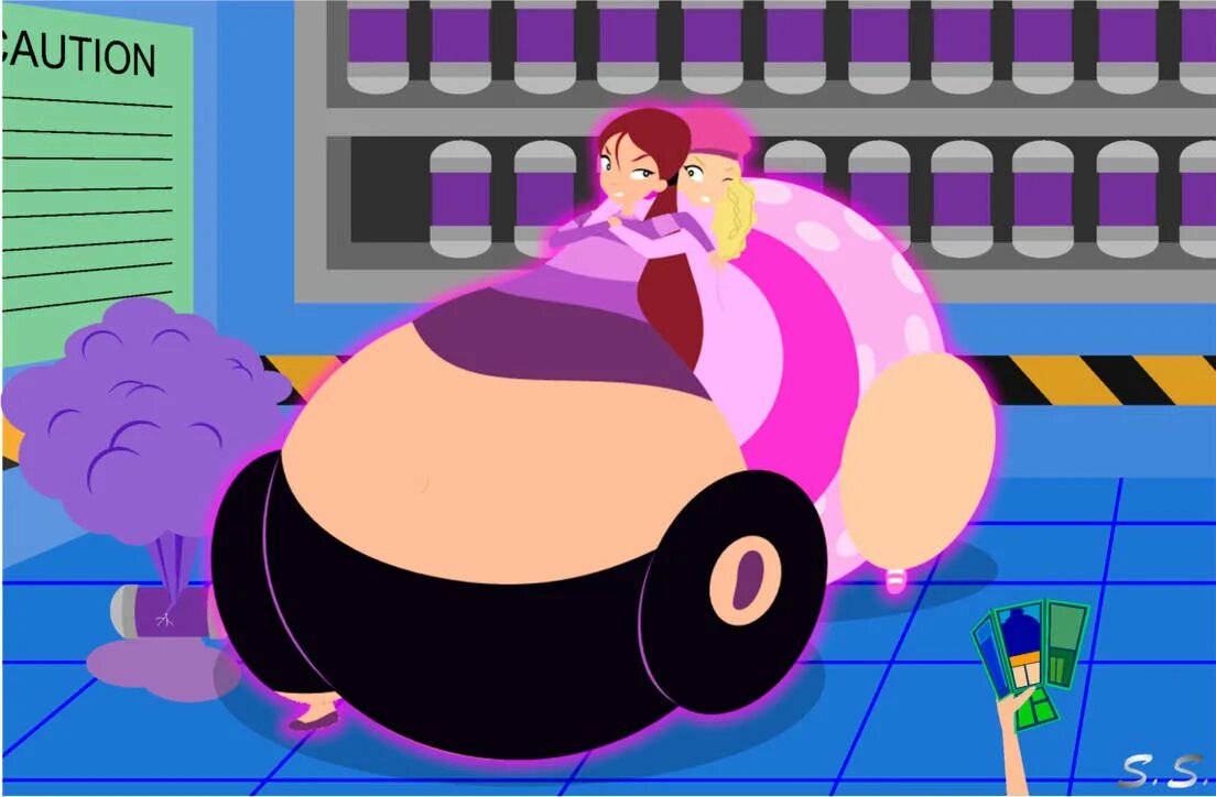 Inflation game itch. Пчела belly inflation. Милли Адский босс belly inflation.