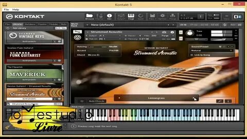 Session guitarist picked acoustic