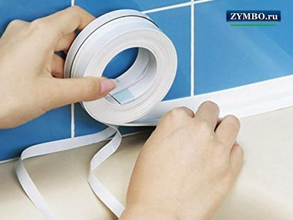 Как клеить бордюрную ленту на ванну правильно. Как клеить бордюрную ленту на ванну правильно