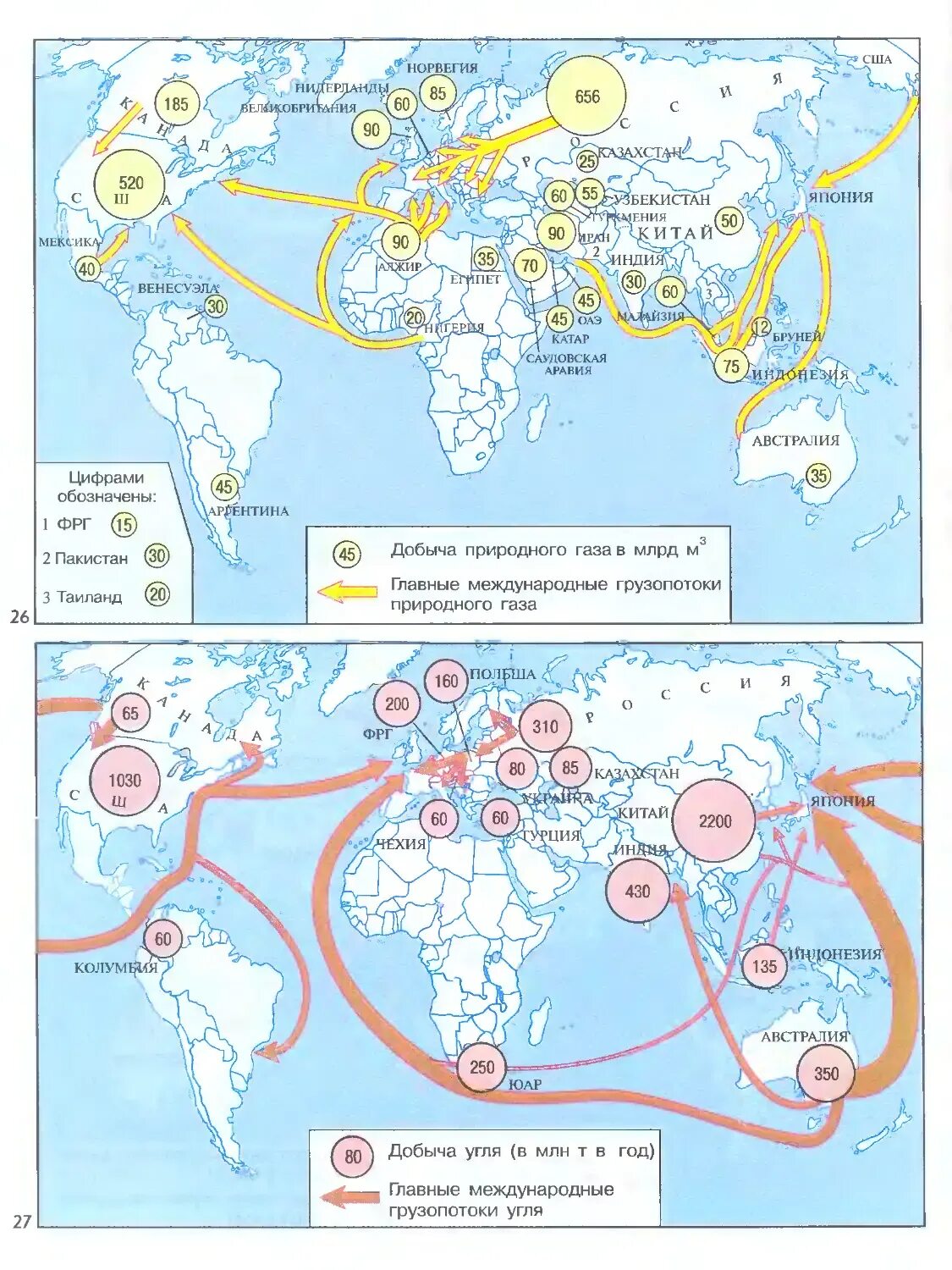 Природный газ на географической карте. Грузопотоки природного газа в мире. Основные направления экспорта нефти газа и угля на карте. Основные грузопотоки нефти газа угля в мире.