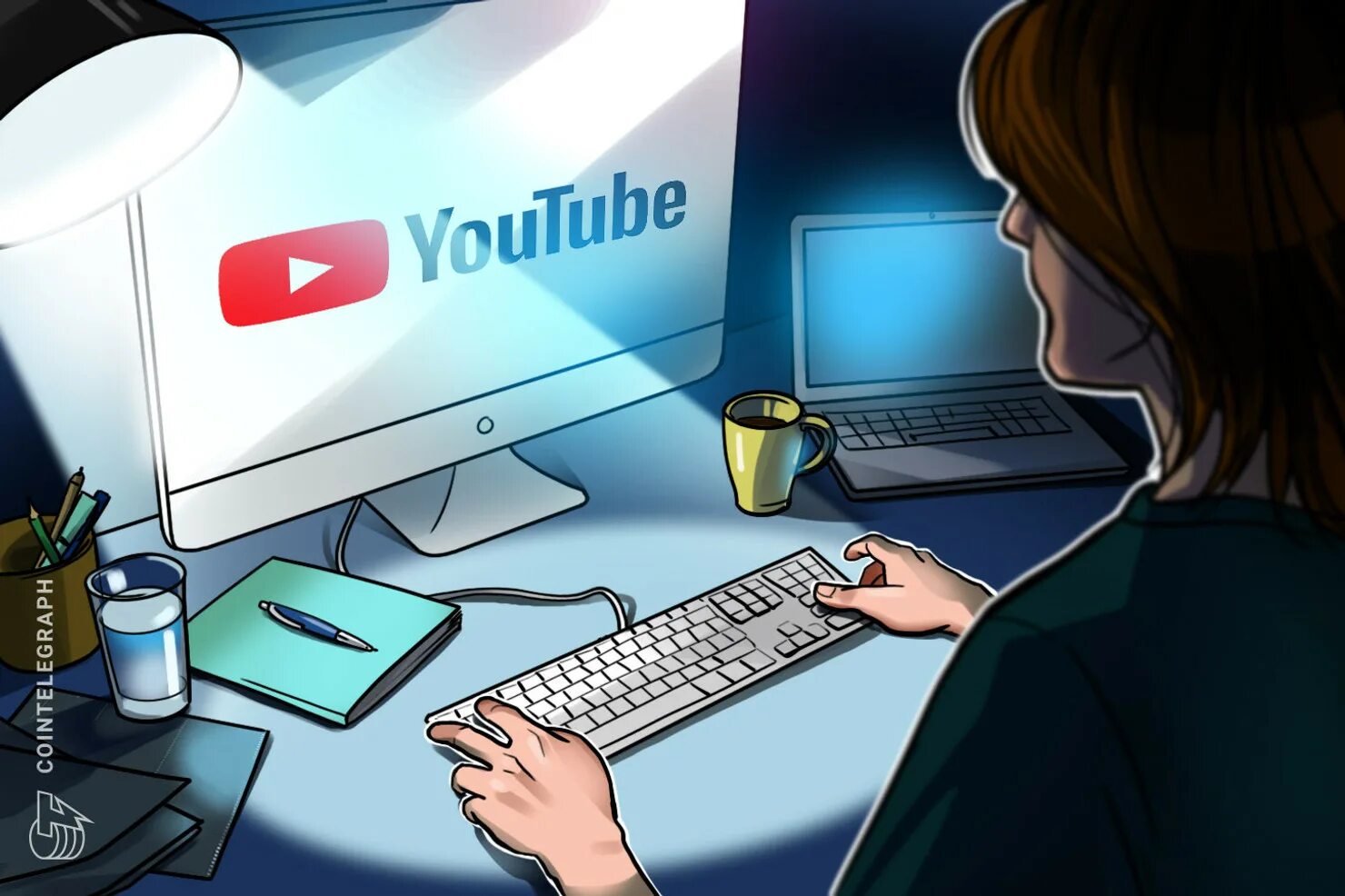 Ютуб работа на компьютере