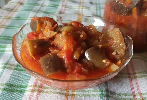 Бакат из баклажан на зиму вкусный