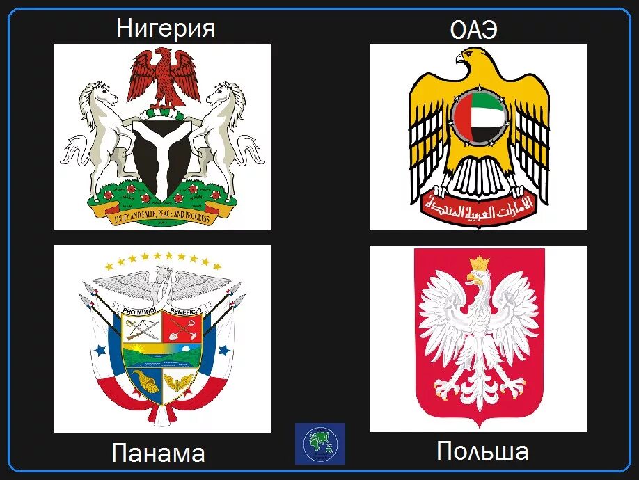 Сообщение о необычных гербах и их символах
