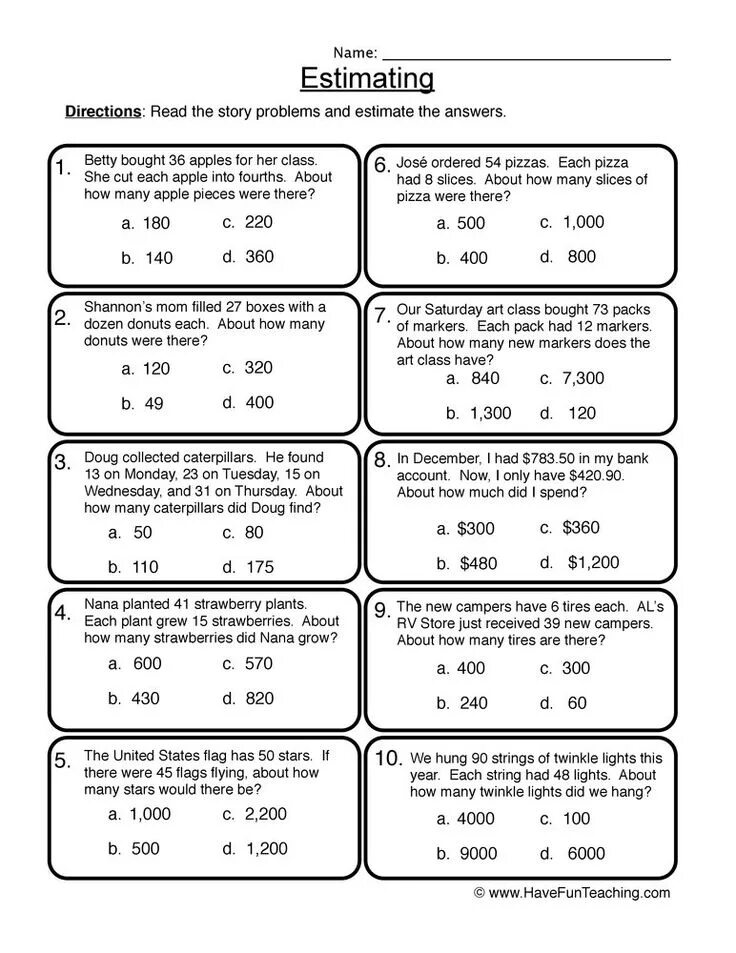 Questions about camps. Estimation Worksheets. Have estimate какое время. Estimate y Math. B1 multiple choice reading Worksheets.