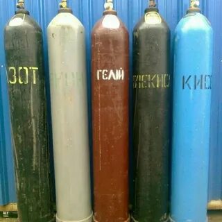 Цвет кислородных баллонов