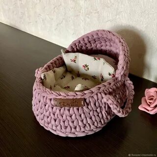 Люлька с деревянным дном для куклы