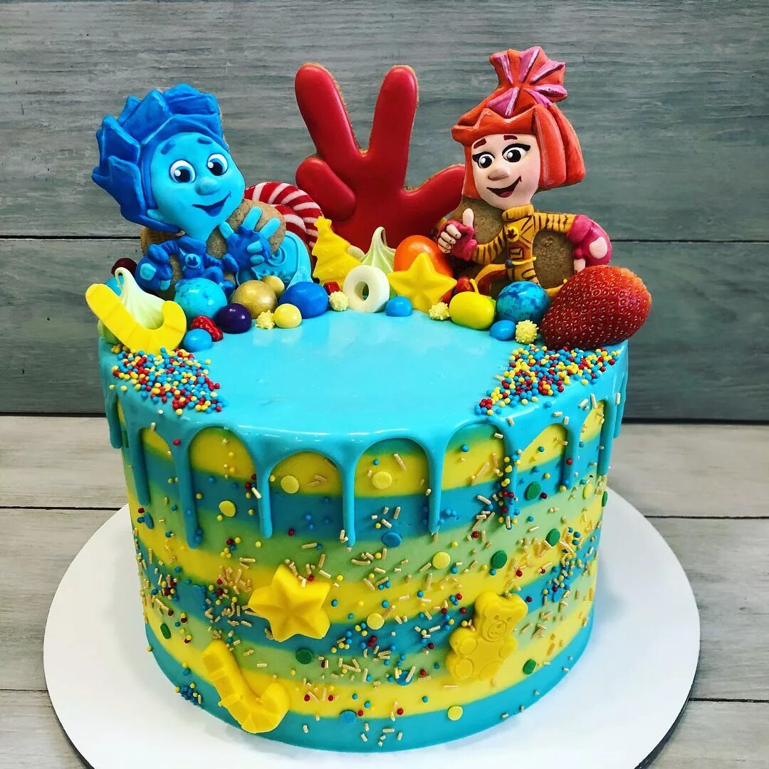 Фиксики Cake, Desserts, Birthday cake