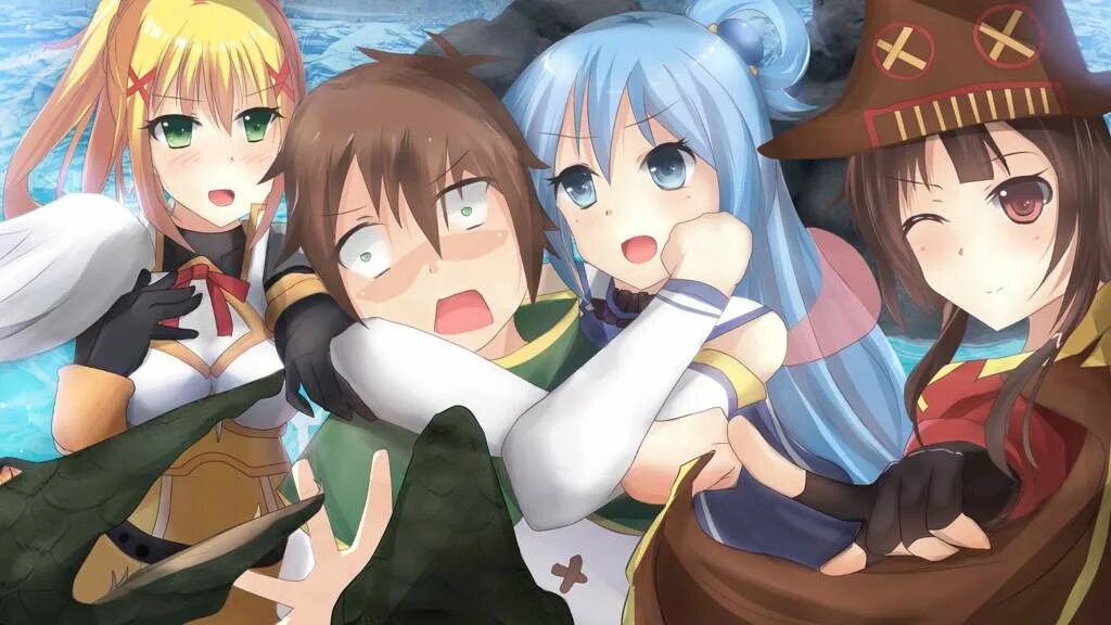 Konosuba 18 Аква и Казума. Коносуба r34. Богиня благословляет этот прекрасный мир Аква. Этот замечательный мир 3 дата