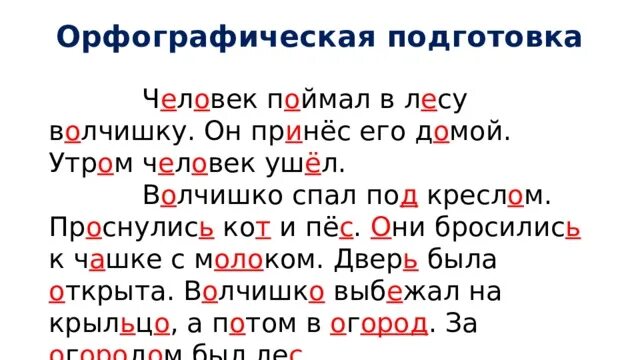 Волчишка вылез осмотрелся походил