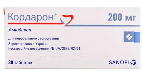 Кордарон 200 инструкция по применению отзывы