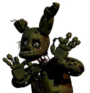 Springtrap in Super Freddy Kart.