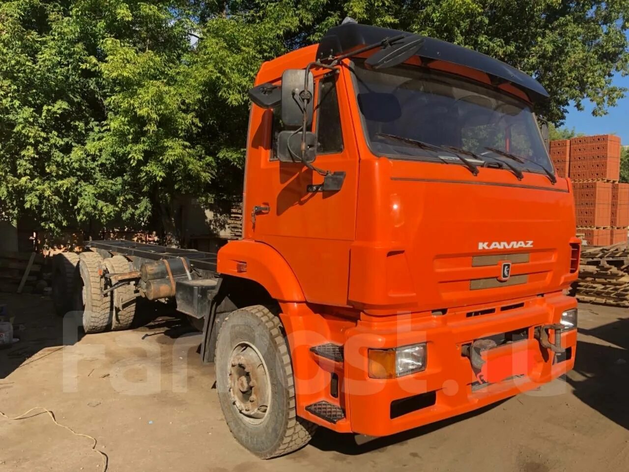 КАМАЗ 6520 шасси. Камаз 6520 б у