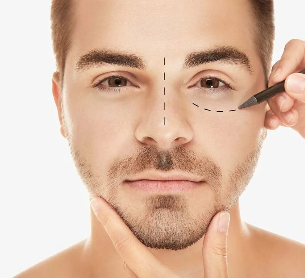 Пластическая хирургия для мужчин. Brow Lift мужская. Мужчина кожа вокруг глаз. Мужчина пластическая операция фотосток.