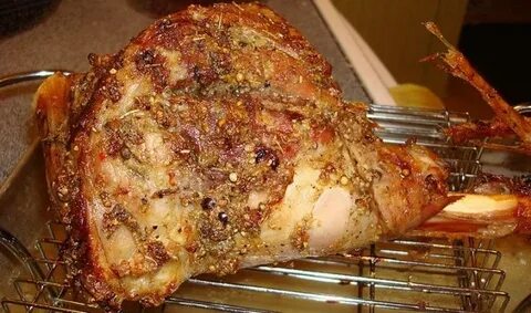 Нога запеченная в духовке
