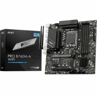 Плата msi pro b760m p