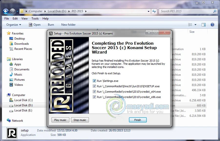 Setup x86 exe