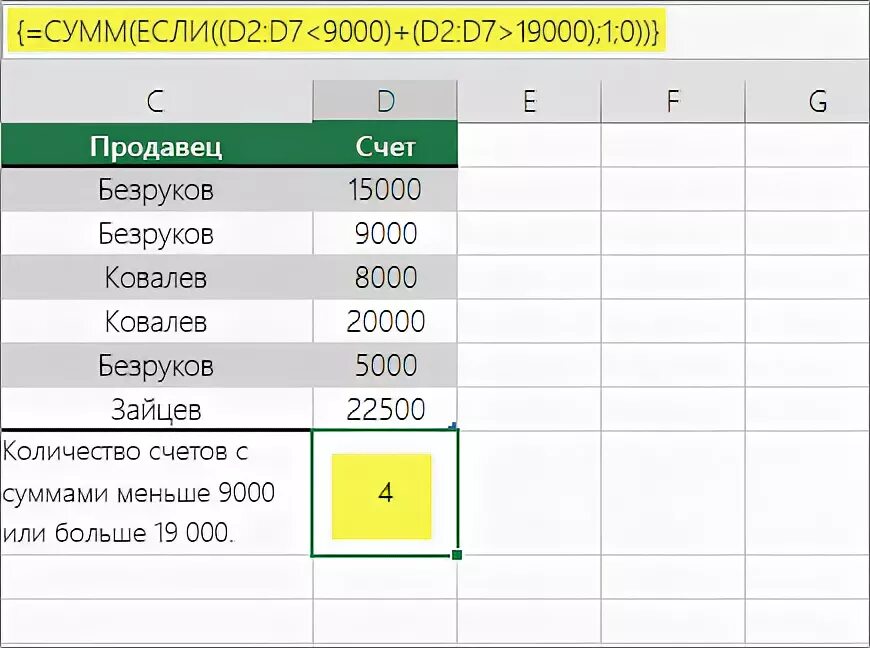 Функция сумм список. Сумм (sum). сумма функций. подсчет количества вхождений значения. 9000000 sum.