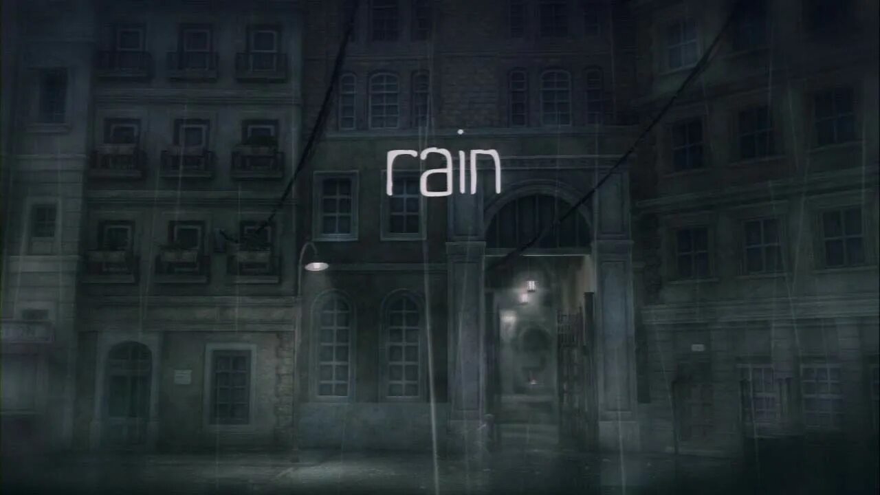 Calling in the rain. Rain ps3. rain (игра). rain игра на ps3. дождь в игре.