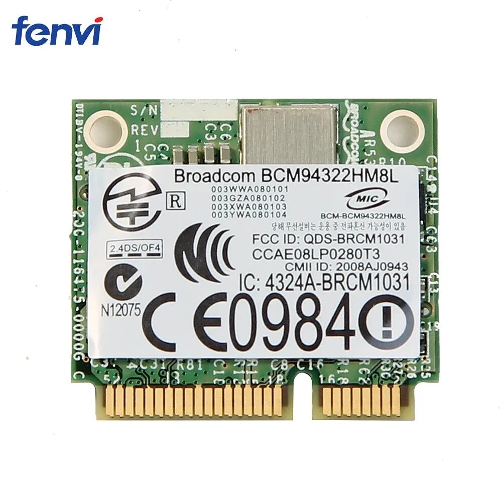 Broadcom 802.11 n wireless. Mini-pci wifi адаптер 5ггц. сетевой адаптер broadcom 802.11n. mini pci express half / м.2. broadcom bcm4313gn 802.11b/g/n 1x1 wireless network adapter.