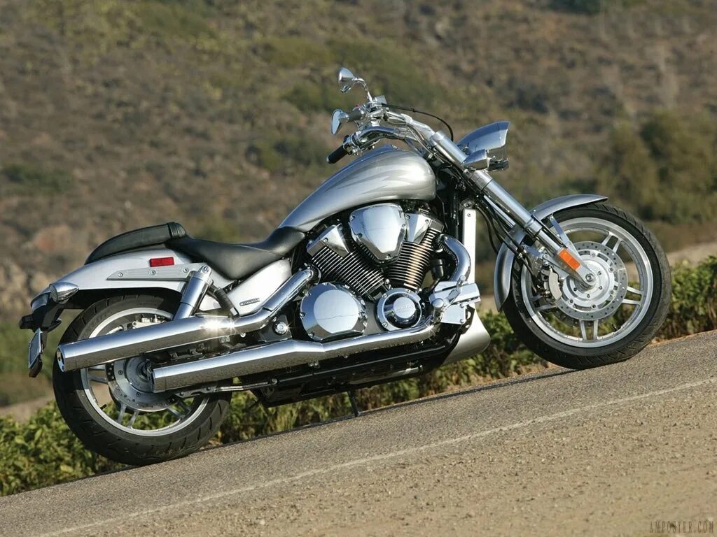 Honda vtx1800f. Хонда ВТХ 1800 F. Мотоцикл Honda VTX 1800. Чоппер Honda 1800 VTX.