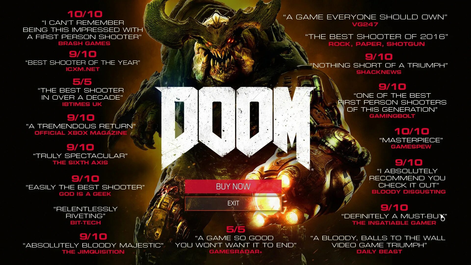 Doom 2016 ps4. Doom 2016 Xbox one. Поколение игры дум.