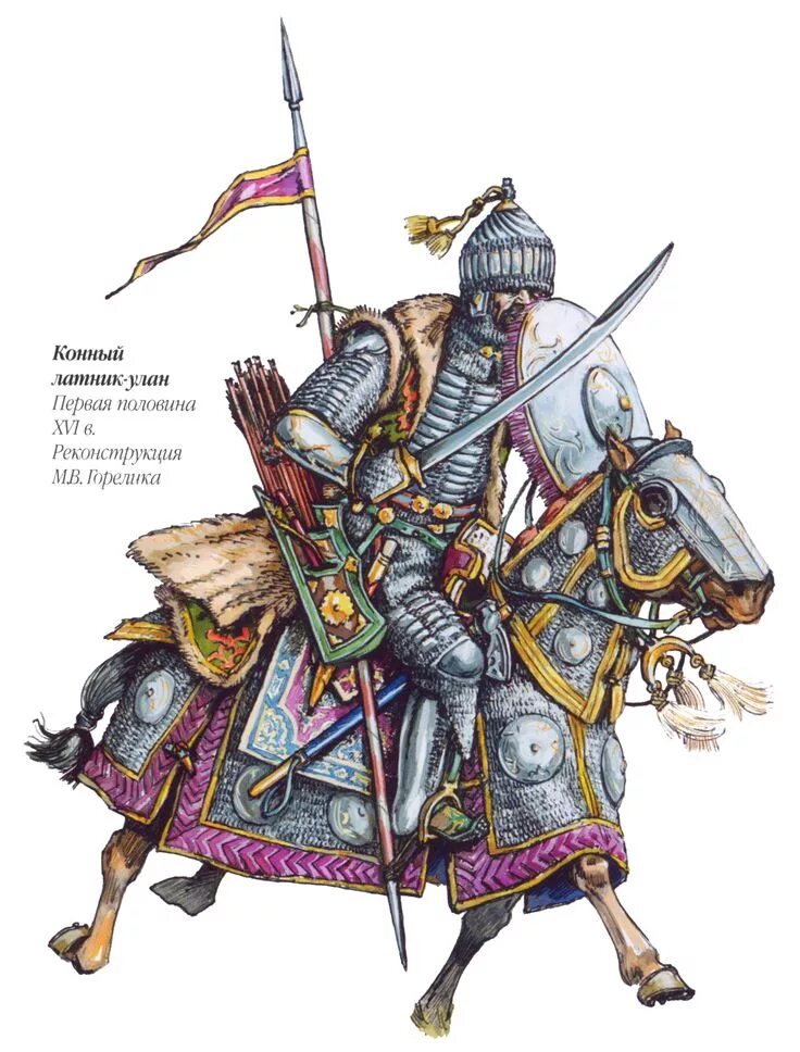 Горелик. Татарские воины 16 века горелик. монгольский катафрактарий горелик. татарский доспех 16 века. реконструкция доспехов м горелик.