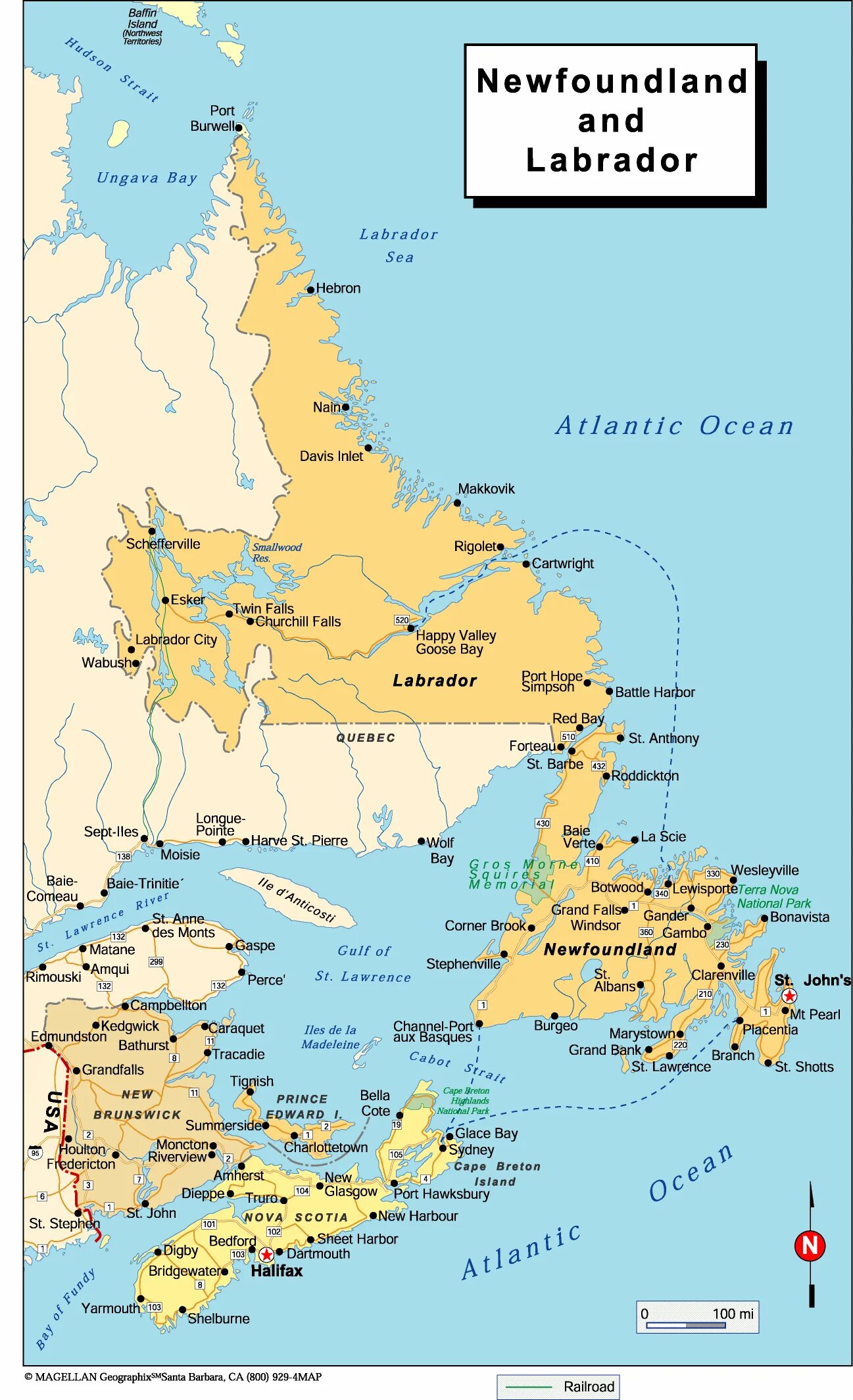 Где остров ньюфаундленд. На карте географической полуостров лабрадор. Полуостров лабрадор на карте полушарий. Полуостров лабрадор на физической карте.