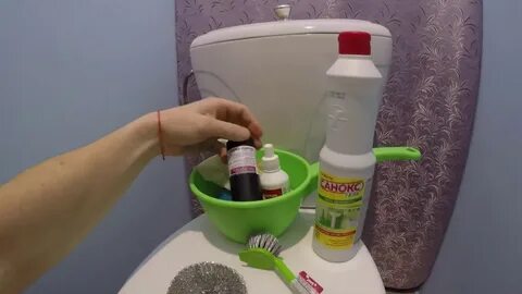 Как очистить от камня унитаз средства