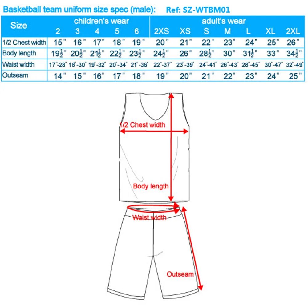 Uniform size