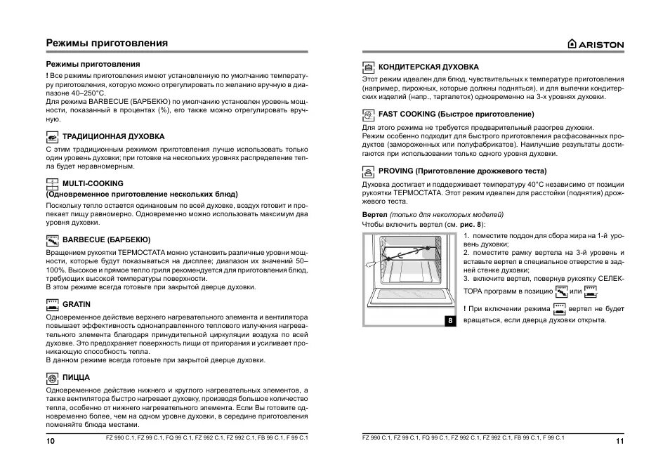 Духовка hotpoint ariston инструкция. Хотпоинт Аристон духовой шкаф электрический режимы. Духовка Хотпоинт Аристон электрическая режимы приготовления. Режимы духовки Hotpoint Ariston обозначения. Духовка Hotpoint Ariston режимы.