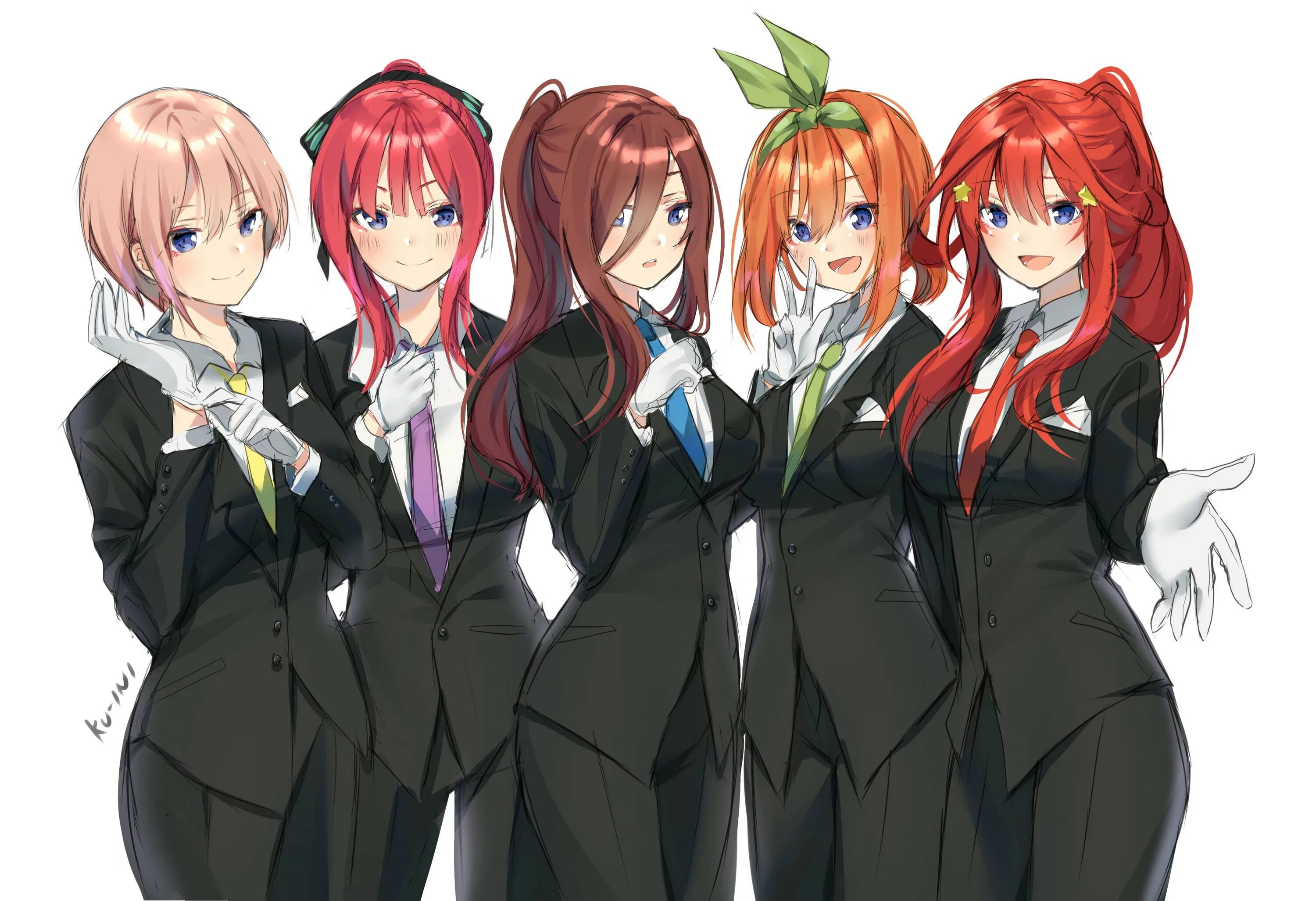 5 невест 18. Пять невест Ицуки. Quintessential Quintuplets Ицуки.