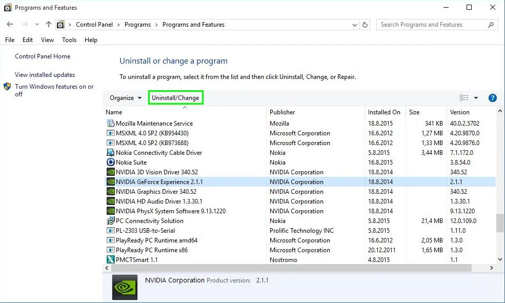 NVIDIA Driver Uninstall. Проблема с подключением к GEFORCE Now. Nokia Connectivity Cable Driver что это за программа. Что делать если в инвидии Корпорейшен нет файлов. Как удалить nvidia app