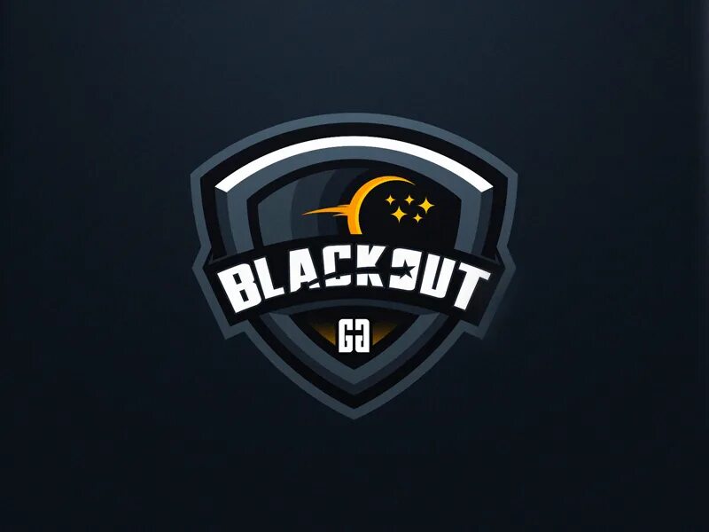 Good clan. Blackout надпись. Blackout Design логотип. Желтый еспорт логотип. Blackout КС го.