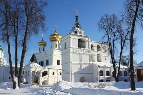 Кострома в феврале