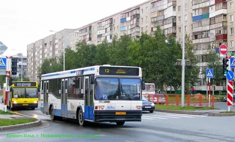 Маршрут 12 автобуса нижневартовск