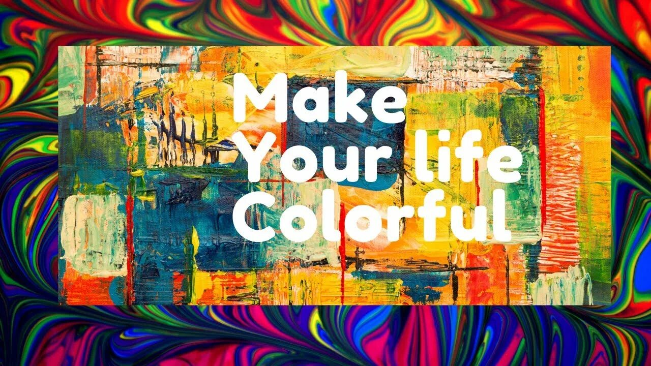 Color your Life. Make your Life colorful. Life is colorful. Bécane - a Colors show. Colorful life
