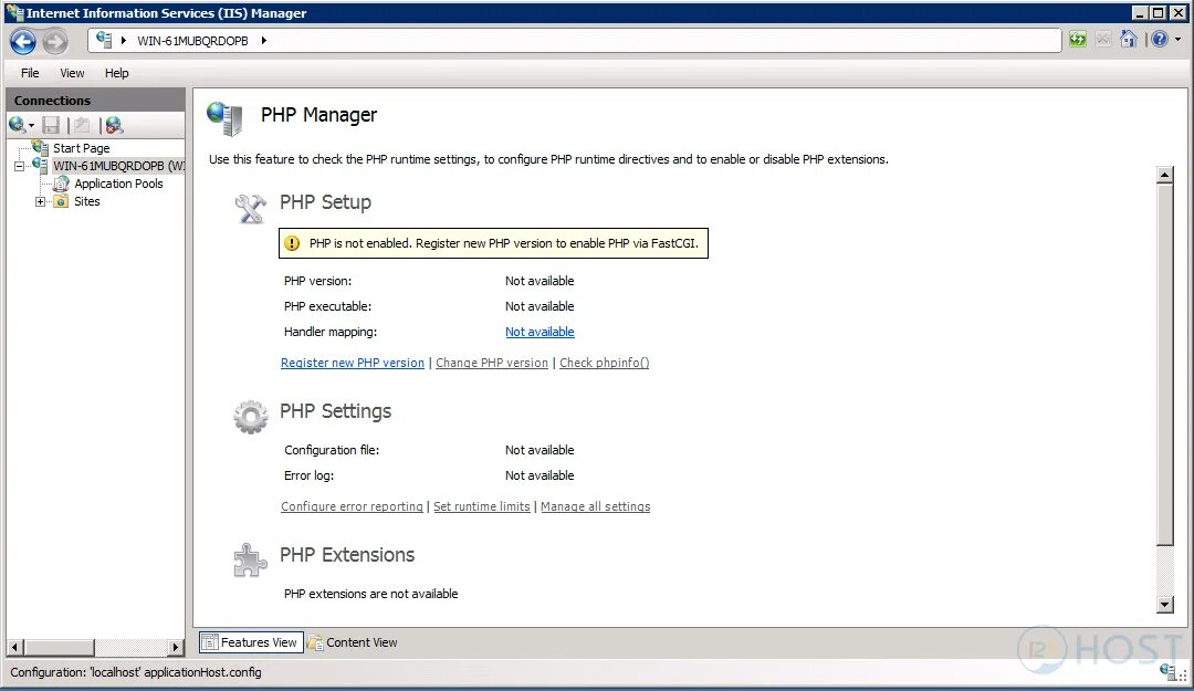 Php enable extension. Конфигурация php. Php Error reporting. Php IIS fastcgi. Php available Extensions.