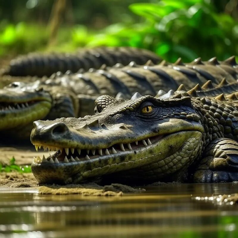 Тупорылый крокодил. Нильский крокодил. Миссисипский аллигатор. Нильский крокодил. Два крокодила.