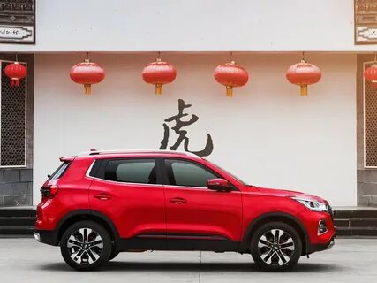 Chery tiggo 4 красный