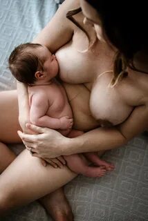 Naked Breastfeeding Yoga Mom Photo Not Staged.