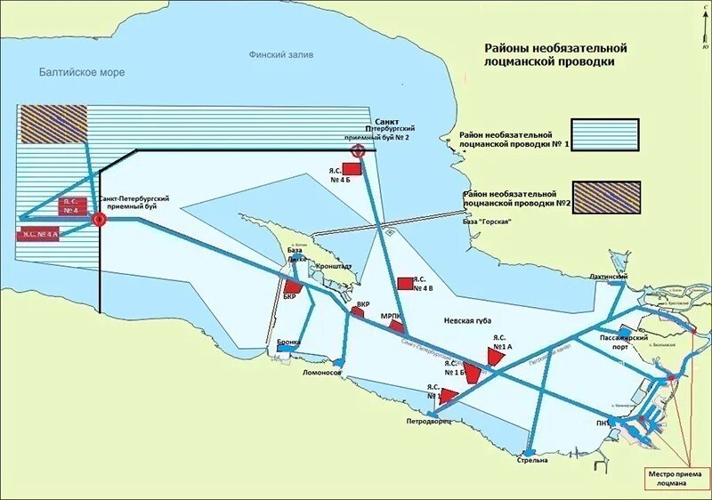 Маршрут соединяющий порты одного моря