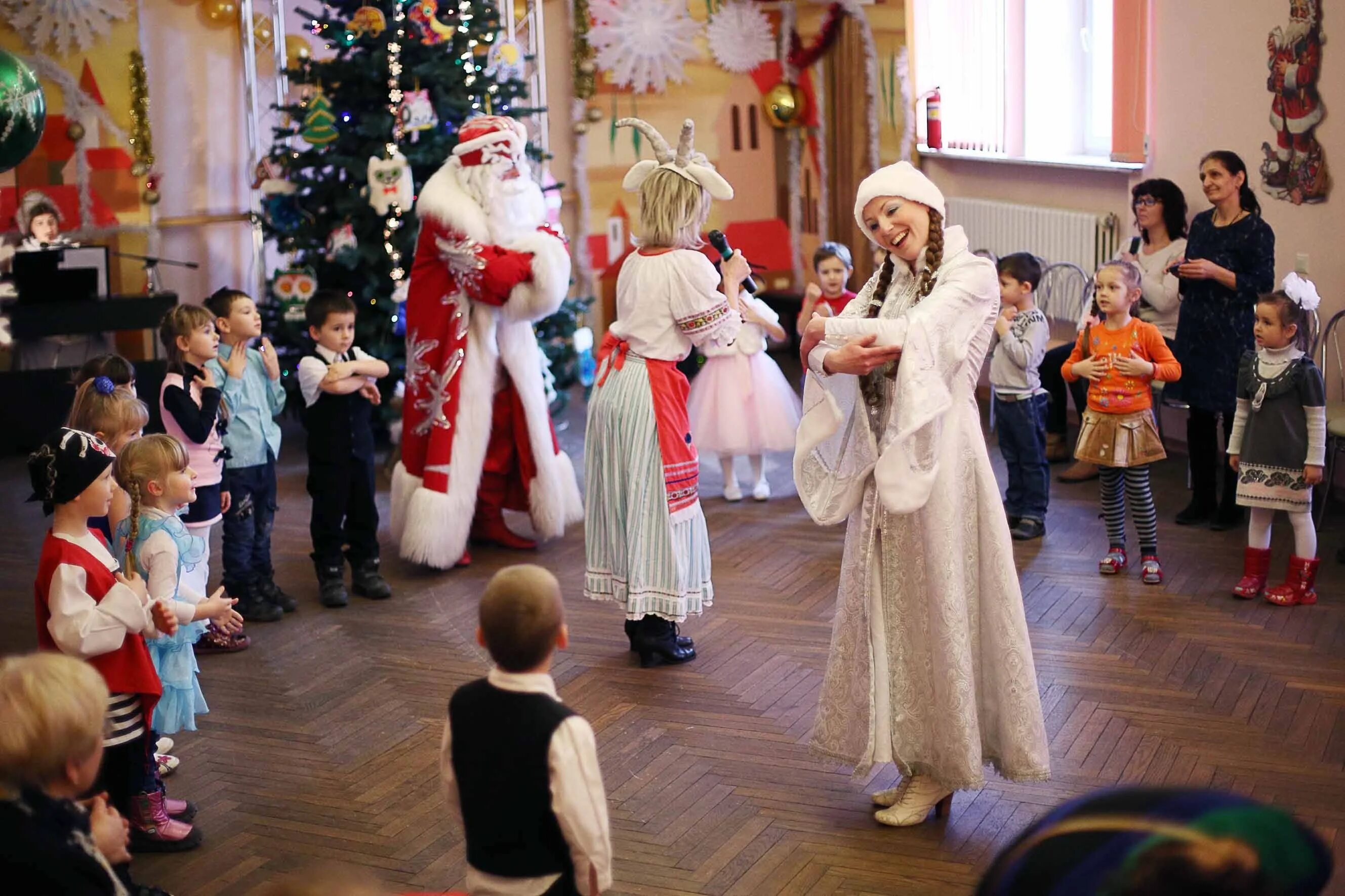 Новогодний праздник классом