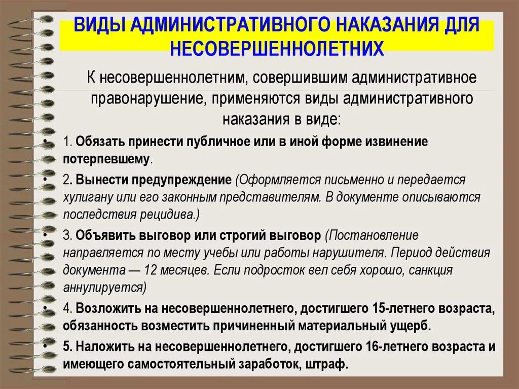 Административное наказание в 14 лет. Административные правонарушения несовершеннолетних. Виды административных наказаний. Виды административных правонарушений несовершеннолетних. Виды административных правонарушений подростков.